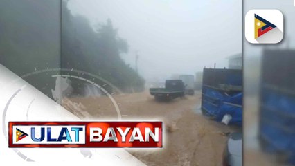 4 na sasakyan, natabunan dulot ng landslide sa Tuba, Benguet | ulat ni Jezryl Khate Lapizar