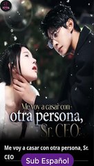 [SUB ESPAÑOL] Me voy a casar con otra persona, Sr CEO serie completa