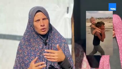 بتوجيهات الرئيس السيسي تم العثور على الطفل الذي أبكى الملايين وهو يحمل شقيقته بعد استشهاد والدتهما .. شاهد ماذا حدث