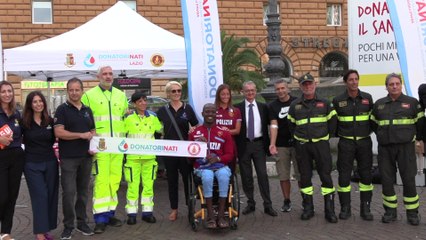 Donazione di sangue, a Roma un'iniziativa Anas-Polizia di Stato