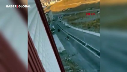 İstanbul'da metal dolap hırsızlığı! O anlar kamerada