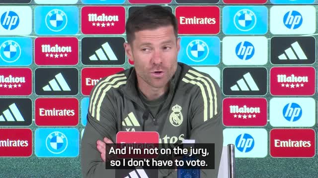 'Not my topic' - Alonso 'not thinking' about the Ballon d'Or