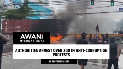 Authorities arrest over 200 in anti-corruption protests
