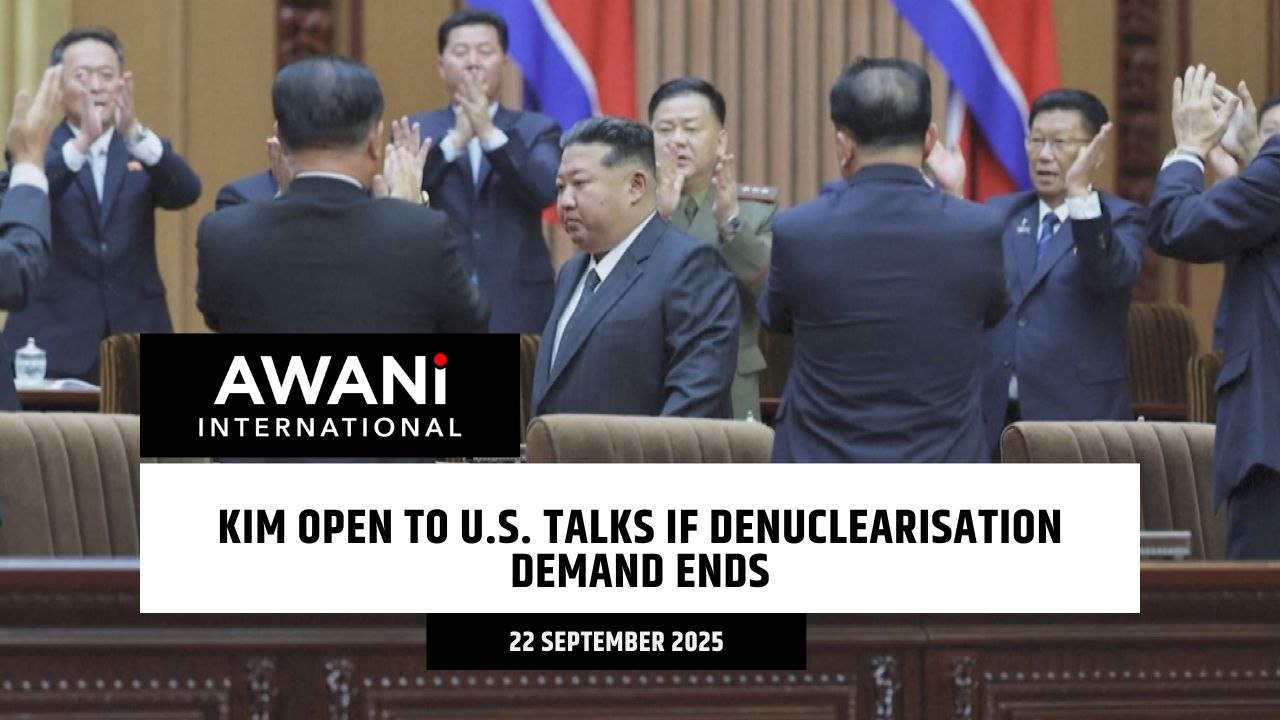 Kim open to U.S. talks if denuclearisation demand ends