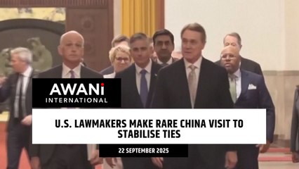 U.S. lawmakers make rare China visit to stabilise ties