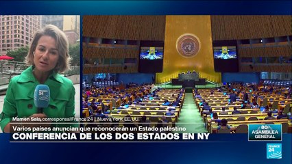 Informe desde Nueva York: Francia y Arabia Saudita encabezan conferencia sobre Estado palestino