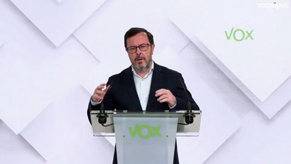 Vox acusa a Sánchez de escurrir el bulto