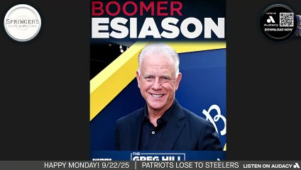 What did Esiason think of Drake Maye yesterday?