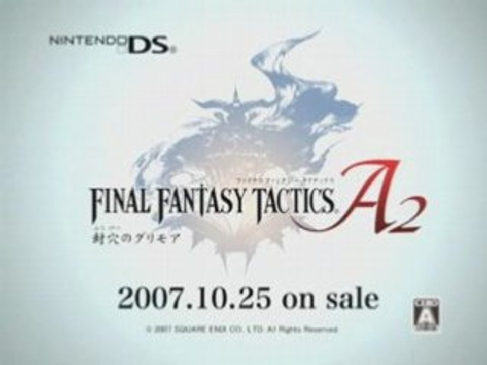FINAL FANTASY TACTICS A2 封穴のグリモ TGS Trailer