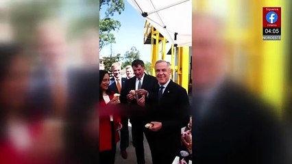 Con pan de muerto, Carney resalta lazos comerciales entre Canadá y México