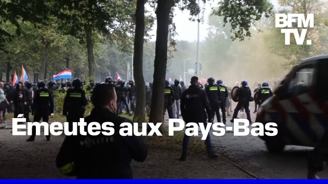 Une manifestation anti-immigration dégénère aux Pays-Bas