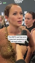 The ‘Dancing With the Stars’ Cast Interview Each Other With a Question Train
