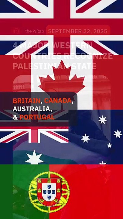 4 major Western nations recognize Palestinian state, to fury of Israel