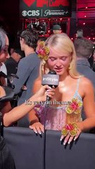 Zara Larsson Talks Dolphins at the MTV VMAs Red Carpet