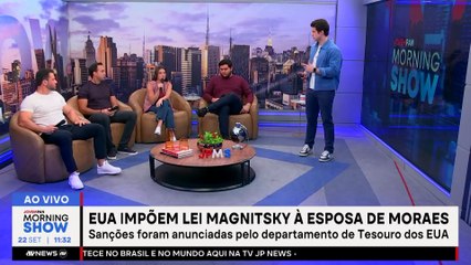 EUA impõem sanções à ESPOSA de MORAES