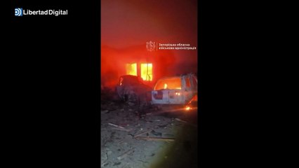 Ataque ruso en Zaporizhzhia deja tres muertos y varios heridos