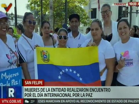Yaracuy | Mujeres del Movimiento Josefa Joaquina Sánchez celebran el Día Internacional de la Paz
