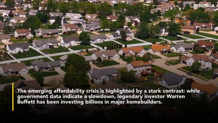 Housing Set To Become 'Even Less Affordable' As Tighter Supply Faces Rising Demand With Rate Cuts- Focus On Buffett's LEN, DHI Play
