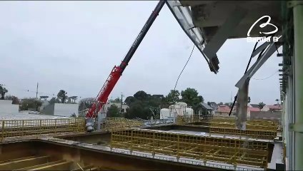 Temporal arranca telhado da Sanepar em Curitiba
