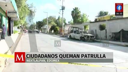 En Nextlalpan, se reportan manifestaciones afuera de la casa de la alcaldesa Lorena Alameda