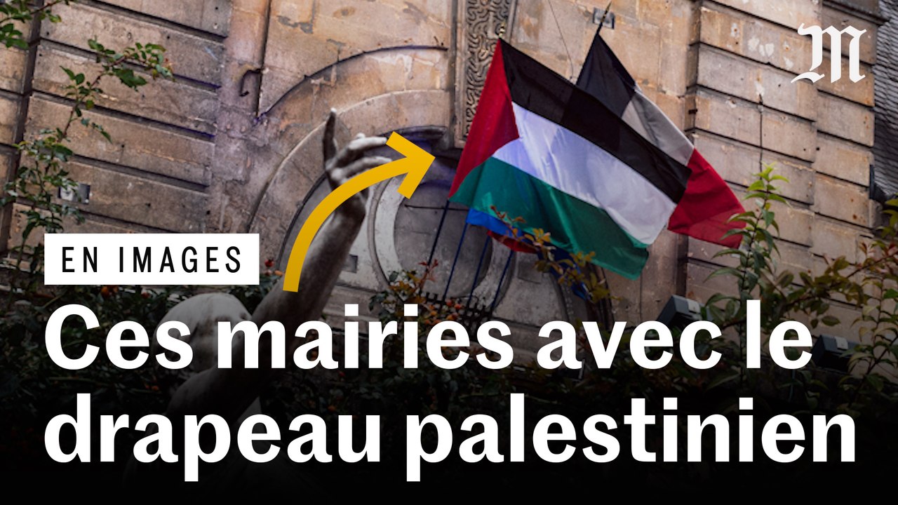 Le drapeau palestinien hissé sur les mairies de plus de cinquante villes en France