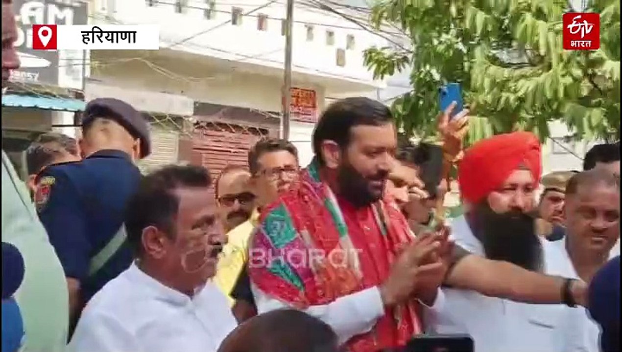 हरियाणा सीएम नायब सिंह सैनी पहुंचे लाडवा, धान खरीद अभियान की शुरुआत, जीएसटी बचत उत्सव का लिया फीडबैक