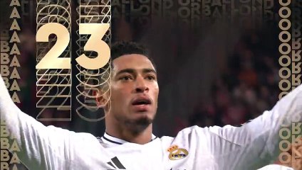 Jude Bellingham classé 23e - Ballon d'Or 2025