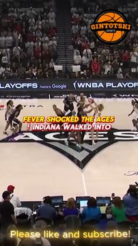 Kelsey Mitchell’s Career Night Leads Fever Past A’ja Wilson & Aces | WNBA Semifinals Game 1