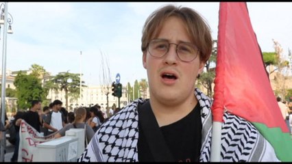 Il corteo a Roma per Gaza: "Da ebreo sono disgustato"