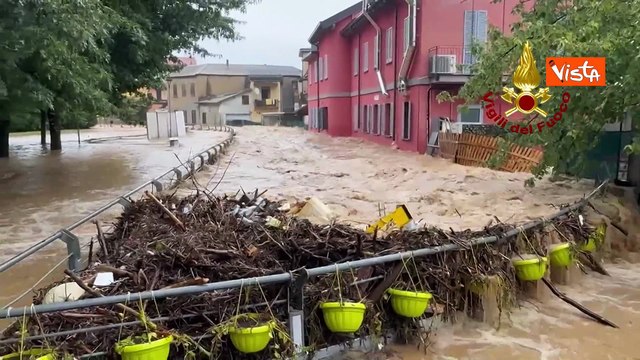 Maltempo in Lombardia, oltre 70 gli interventi dei Vigili del Fuoco
