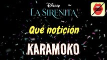 🎤 ¡QUÉ NOTICIÓN! (LA SIRENITA 2023) 🦀 DUETO SIN VOZ 🦀 Disney _  KARAMOKO KARAOKE