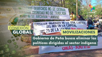 Comunidades indígenas se movilizan en Paraguay