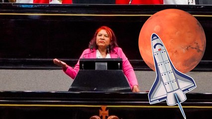 Diputada de Morena, Victoria Gutiérrez, afirma que científicos veracruzanos construyen una nave espacial
