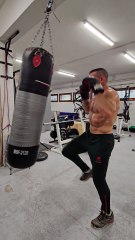 #8 Major Gérald explique une nouvelle technique avec un sac de frappe