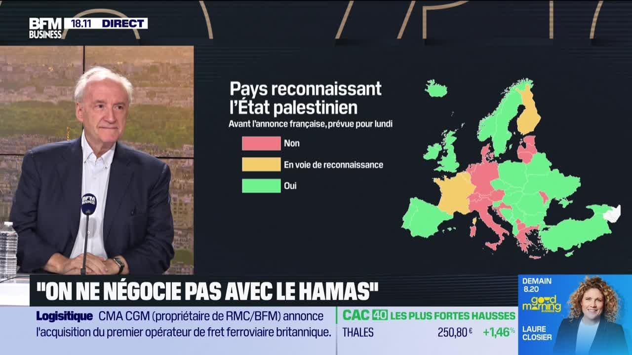 Hubert Védrine (Affaires étrangères) : Palestine, une reconnaissance tardive ? - 22/09