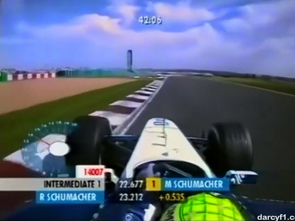 F1 – Ralf Schumacher (Williams BMW V10) Onboard – France 2001