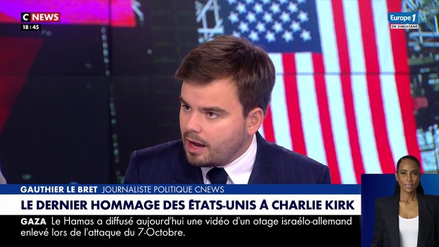 Punchline - Hommage à Charlie Kirk : «Les idées doivent se combattre par les idées, pas en assassinant les gens» estime Patrick Martin-Genier