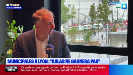 Bruno Bernard invité de BFM Lyon : "Aulas ne sera pas élu"