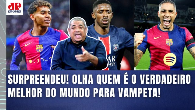 É SÉRIO!!! SABE quem é o JOGADOR que MAIS SABE JOGAR BOLA NO MUNDO hoje??? Vampeta | Bola de Ouro