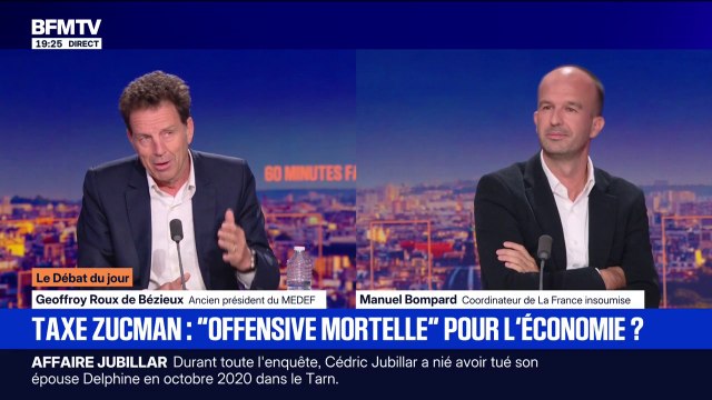 La taxe Zucman efficace pour l'économie française? Pour Geoffroy Roux de Bézieux, ancien président du Medef, c'est non