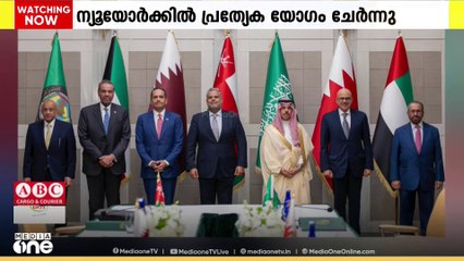 ജിസിസി മന്ത്രിമാരുടെ യോഗം ന്യൂയോർക്കിൽ; ഖത്തർ പ്രധാനമന്ത്രി പങ്കെടുത്തു