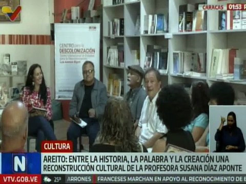 Escritora Susana Díaz presentó el libro el Areito un espacio para la recuperación de nuestras raíces