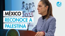 Sheinbaum destaca reconocimiento histórico de México a Palestina