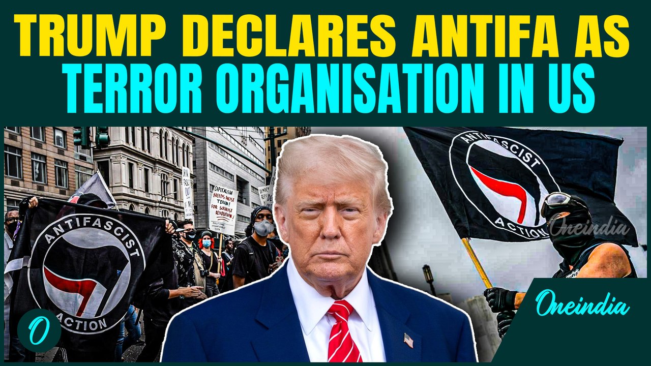 ‘Anti-National & Terror Outfit’: Trump To SIGN Order Labeling ANTIFA As Domestic Terror Organisation