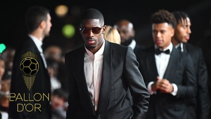 Dembélé llega a la gala del Balón de Oro aclamado por los fans