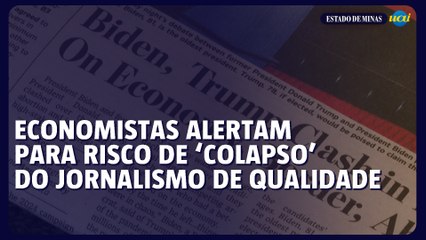Economistas alertam para risco de ‘colapso’ do jornalismo de qualidade