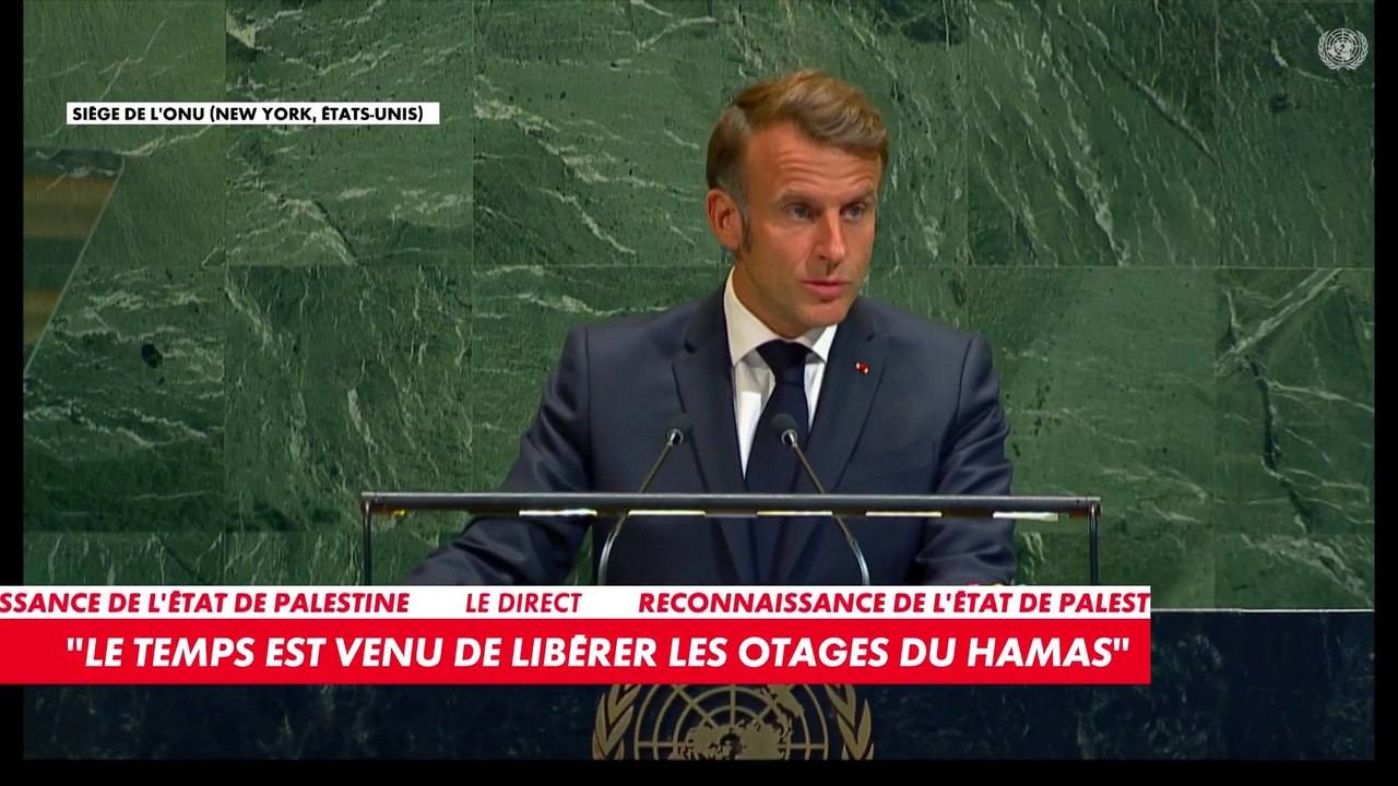 Emmanuel Macron : «Nous portons la responsabilité collective d'avoir failli jusqu'ici»