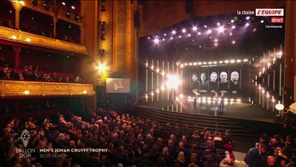 Luis Enrique remporte le trophée Johan Cruyff du meilleur entraîneur - Ballon d'Or 2025