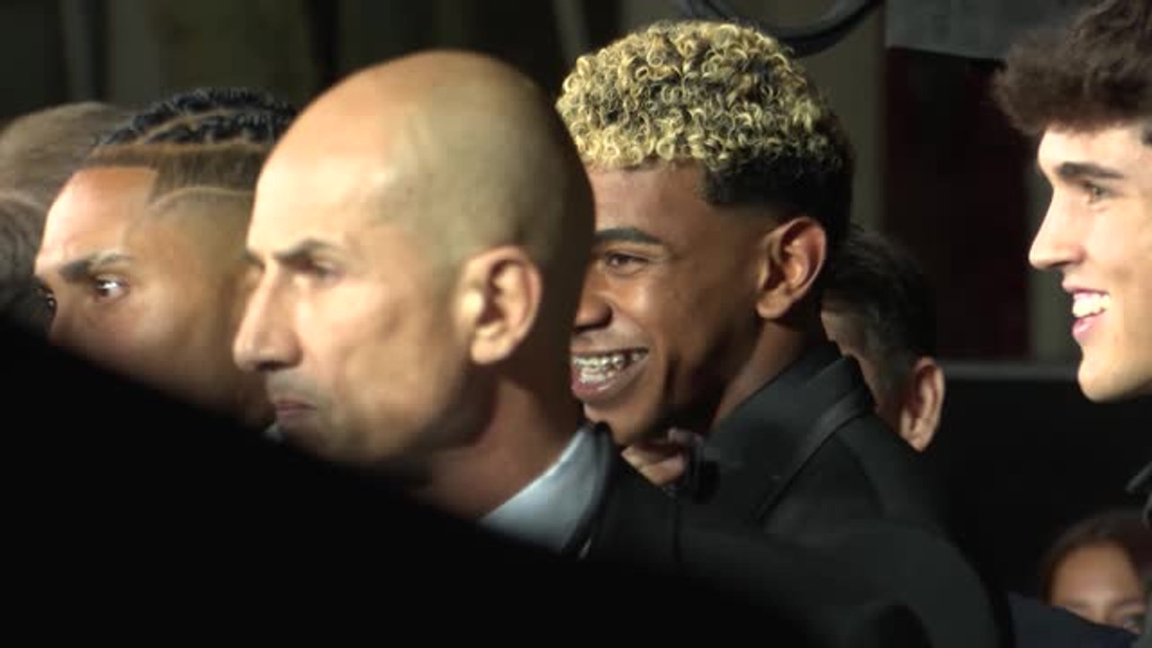 Dembele and Yamal arrive ahead of the 2025 Ballon d'Or awards