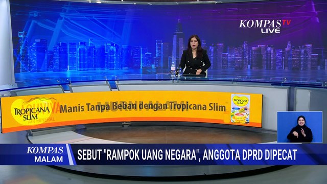 Viral Ingin Rampok Uang Negara, Wahyudin Resmi Dipecat dari DPRD Gorontalo | KOMPAS MALAM